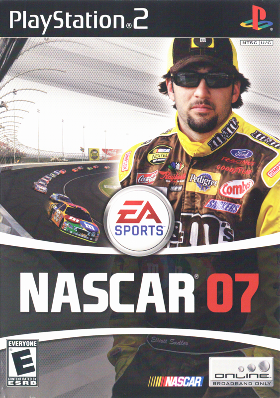 NASCAR 07 box art for Playstation 2